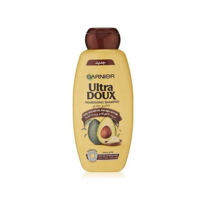 Garnier Ultra Doux Avocado Oil & Shea Butter NourishingShampoo, 400Ml