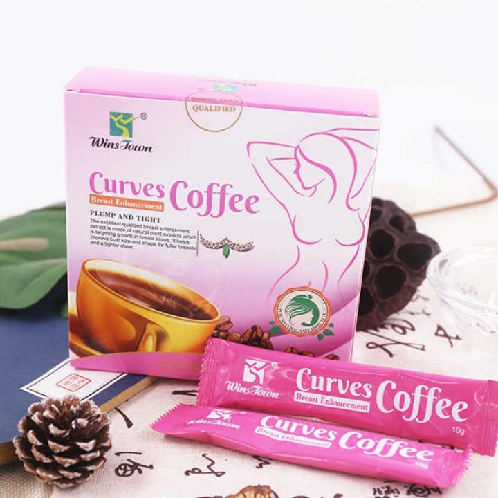 Wins Town CURVES Coffee, Breast & Butt Enhancement Coffee. Grows The Breast, Makes You Curvy, Improve Butt Size & Shape & Makes Breast Firm, Fuller & Tight.