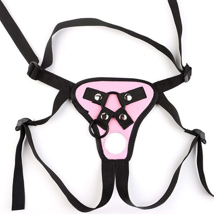 Women Strap-on Harness Adjustable Universal Chastity Belt BDSM Bondage Strap for Suction Cup Dildo Butt Plug Erotic Fetish Adult Sex Toy For Women Lesbian Men Couples