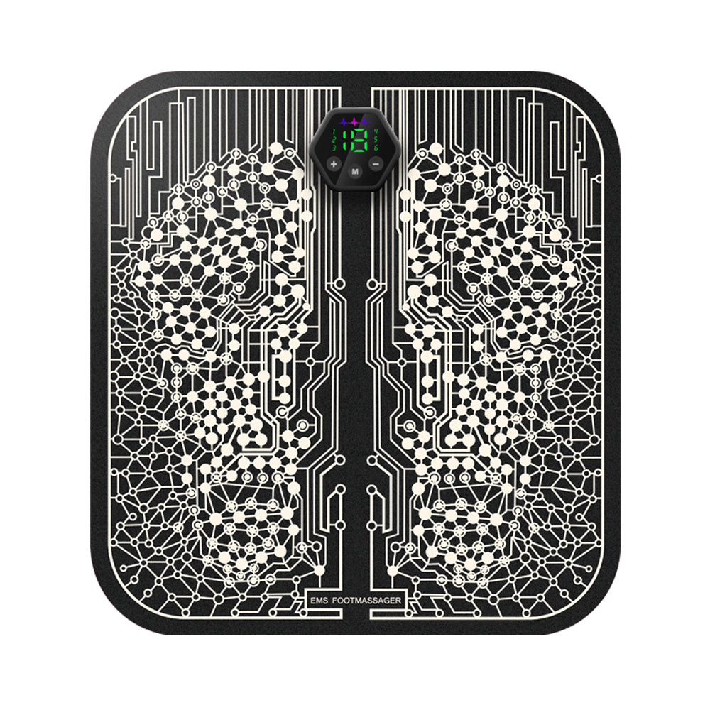 EMS Foot Massager Pad Electric TENS Fisioterapia Mat Massageador Peds Muscular Health Care Relaxation Massager Improve Blood Circulation