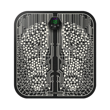 EMS Foot Massager Pad Electric TENS Fisioterapia Mat Massageador Peds Muscular Health Care Relaxation Massager Improve Blood Circulation