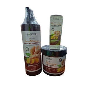 Pack Of 3 Ginger Hair Conditioner +Hair Mask +Hair Essence