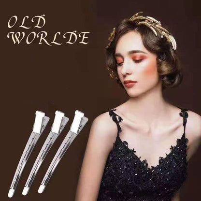 12 Pcs Hair Clips Headwear Stainless Hairdressing Clips Clamp Salon Hairpins DIY Hairs Styling Tools Hairpin Girls Fashion