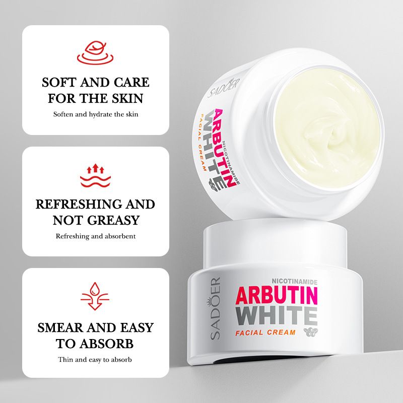 35-Piece Nicotinamide Arbutin White Skin Care Set Facial Cleanser Toner Cream Serum Sleeping Mask Facial Mask Hand Cream Multi-effect Whitening Miracle Brighten Skin