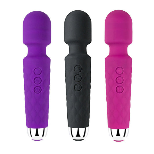 Sex Toy For Women Vibrator Magic Wand Body Massager Low pitched Adjustable Frequency Cordless deep Electric Back Massager