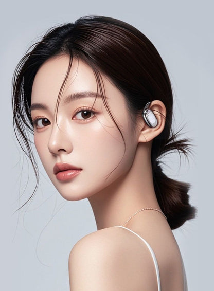 Wireless Bluetooth Earbuds Berlin Voice Ear Hanging OWS Adjustable Non In Ear Noise Reduction Earphones TWS Rotating 130 ° Unisex 360 ° Innovative Fit For All Smartphones