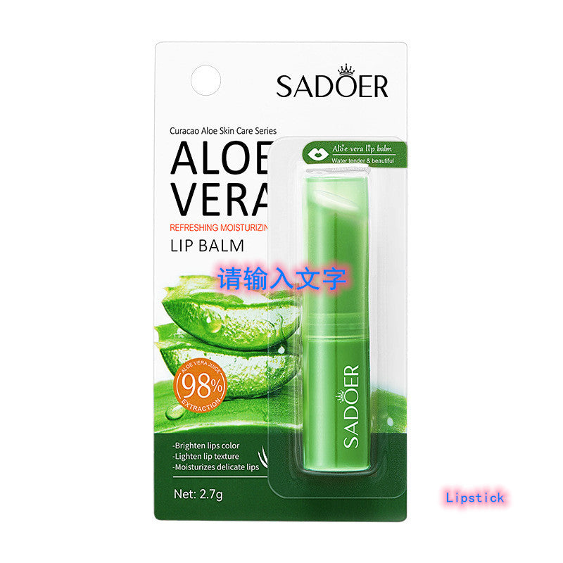 SADOER 27Pcs Skin Care Set Aloe Facial Cleanser +Aloe Moisturizing lotion + Face Essence +Face Toner Tone+Eye Cream + Masks 20PCS+Lipstick + Hand Cream Gift set