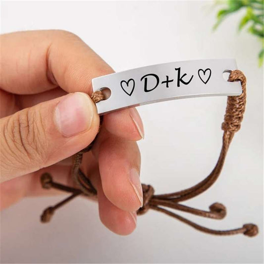 Personalised Rope Bracelet
