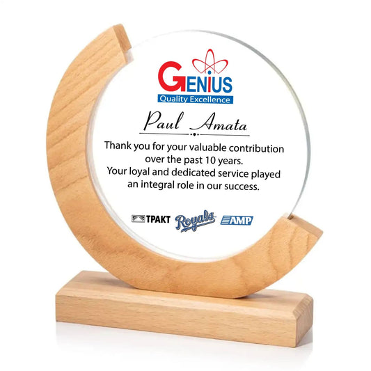 Personalized Crystal Trophies