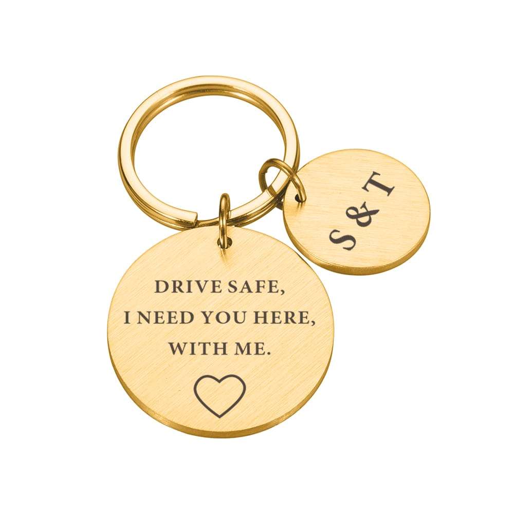 Personalized Drive Safe Keychain ..1