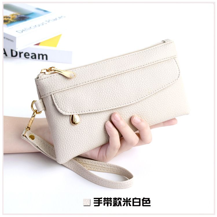 Women's Portable Fashion Wallet PU Leather Hangbag Female Long Clutch Purses Coin Pocket Phone Pocket For Ladies Money Bag