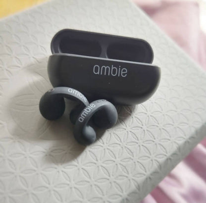 AMBIE SOUND EARCUFFS BONE CONDUCTION BLUETOOTH EARPHONES WATER PROOF AND ENQUIRIES