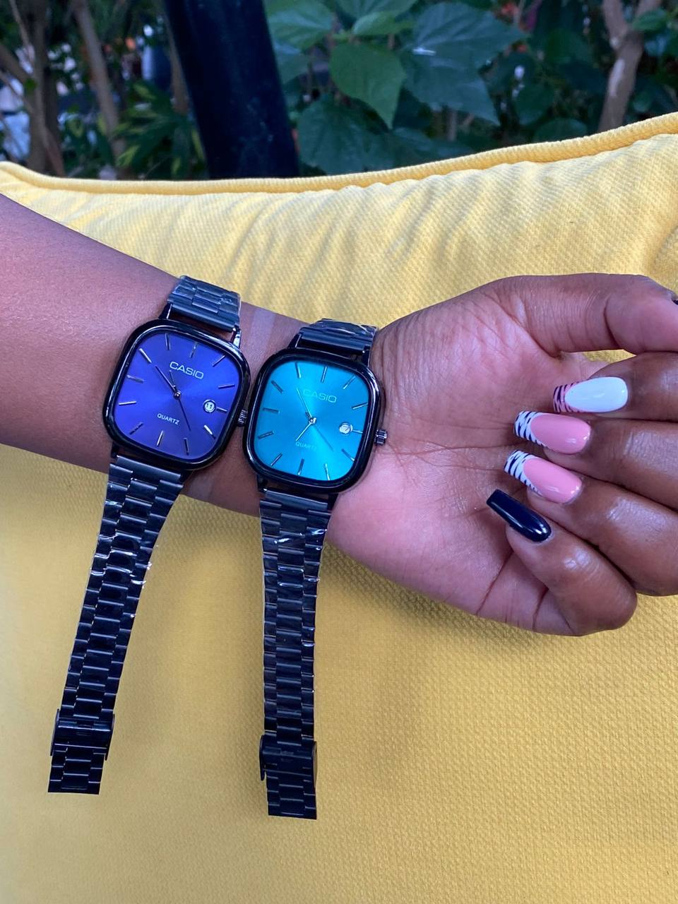 CASIO SQUARE UNISEX DATE DISPLAY WATER RESISTANT BATTERY POWERED CASIO BRANDED BOX ENQUIRIES