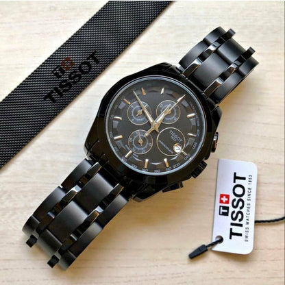 TISSOT CHRONOGRAPH DATE DISPLAY FULL CHRONOGRAPH WATER RESISTANT STAINLESS STEEL ENQUIRIES