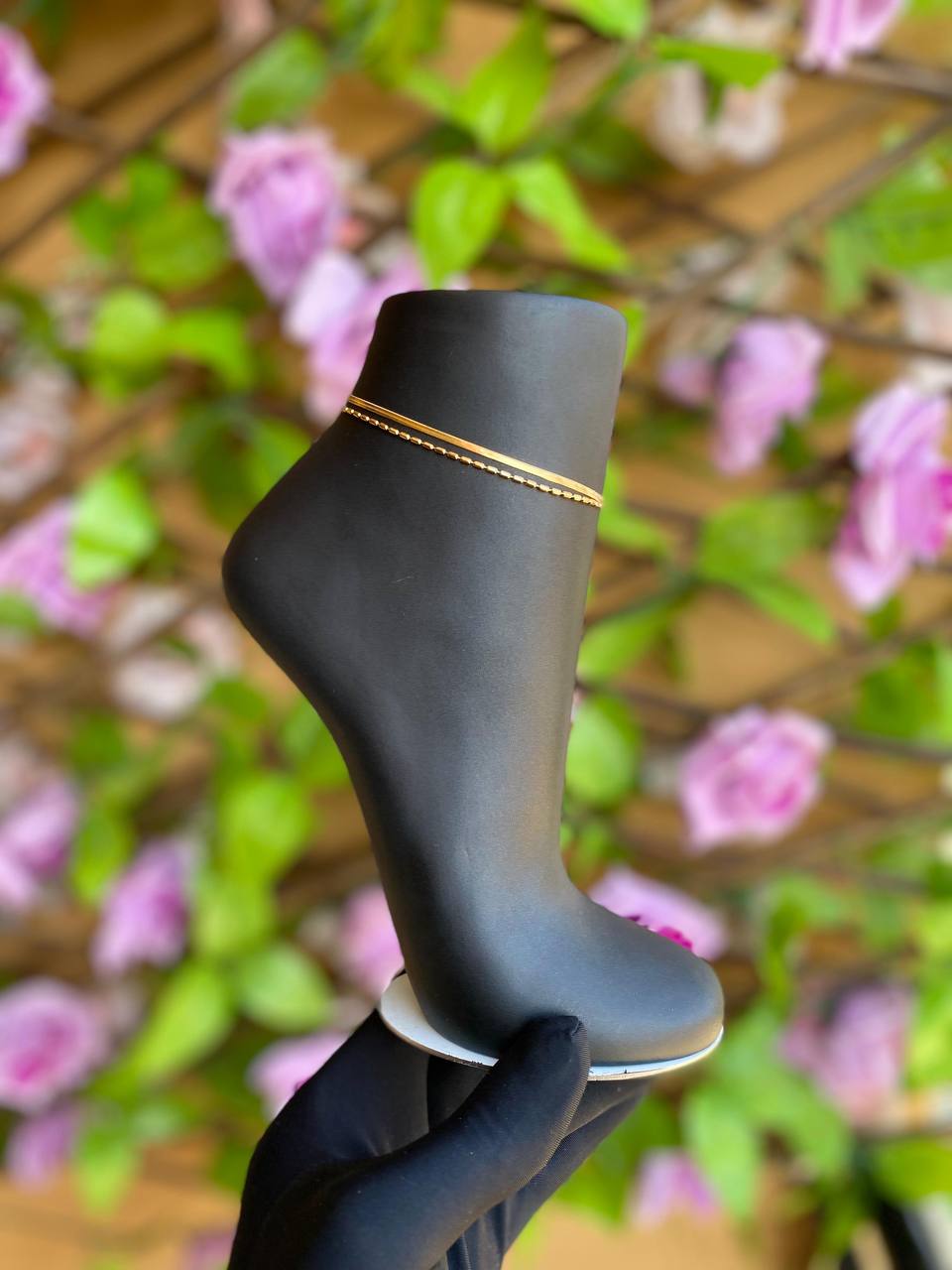 HYPOALLERGENIC ANKLETS STAINLESS STEEL TARNISH/FADE FREE HYPOALLERGENIC ANKLET BOX &100 ENQUIRIES