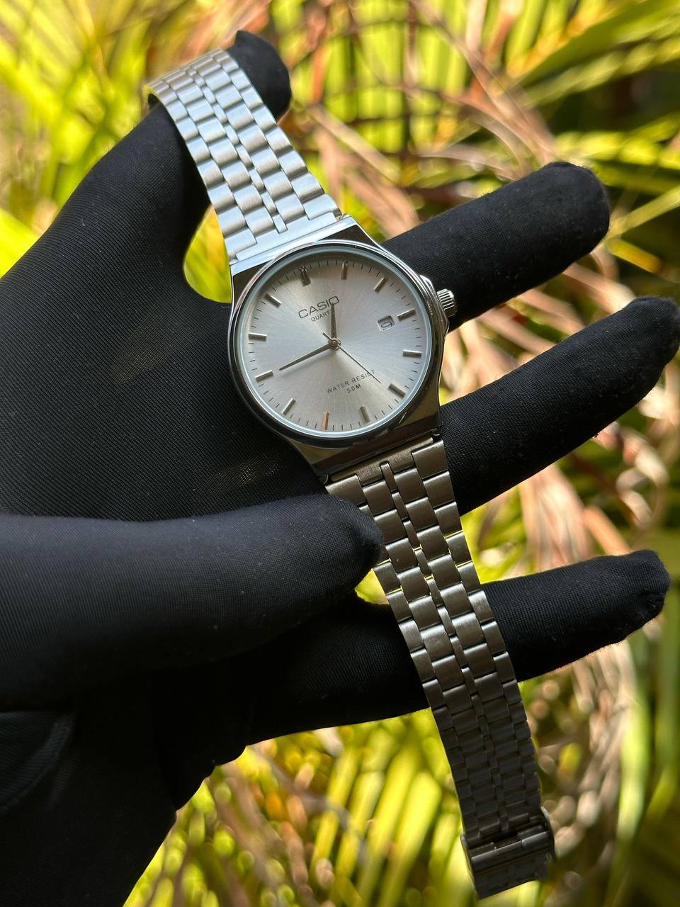 CASIO DATE WATCH UNISEX DATE DISPLAY WATER RESISTANT BATTERY POWERED CASIO BRANDED BOX