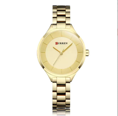 LADIES CURREN #9015 WATER RESISTANT BATTERY POWERED CURREN BRANDED BOX ENQUIRIES