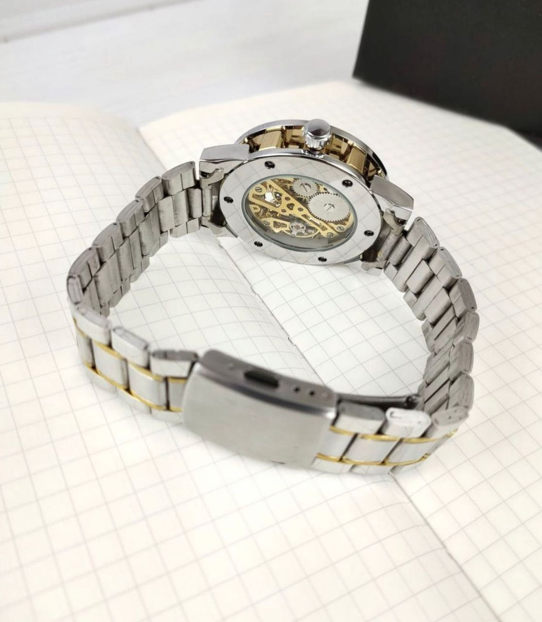 WINNER SKELETON AUTOMATIC WATCH +BOX