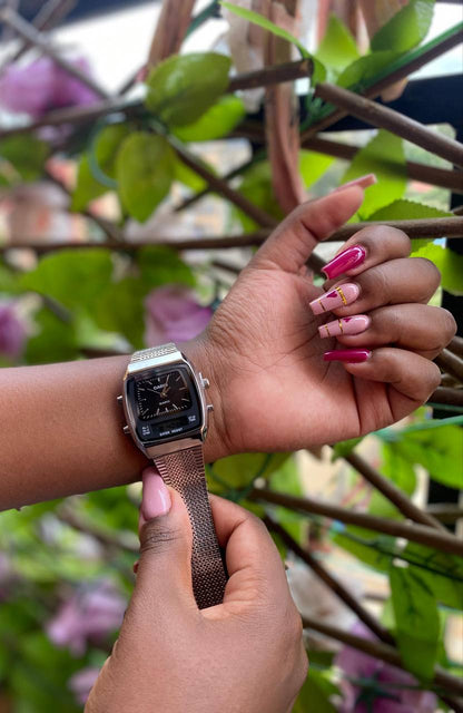 !! CASIO DUAL TIME UNISEX DAY & DATE DISPLAY WATER RESISTANT BATTERY POWERED CASIO BRANDED BLUE BOX CASIO BRANDED RED BOX ENQUIRIES