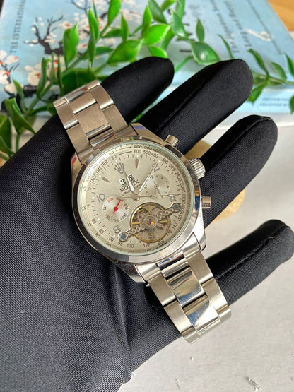 ROLEX AUTOMATIC CHRONOGRAPH WATER RESISTANT DATE DISPLAY