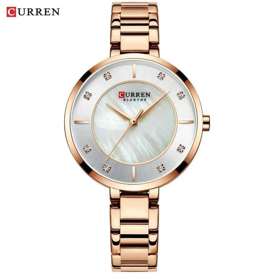 CURREN LADIES #9051 WATER RESISTANT BATTERY POWERED CURREN BRANDED BOX ENQUIRIES