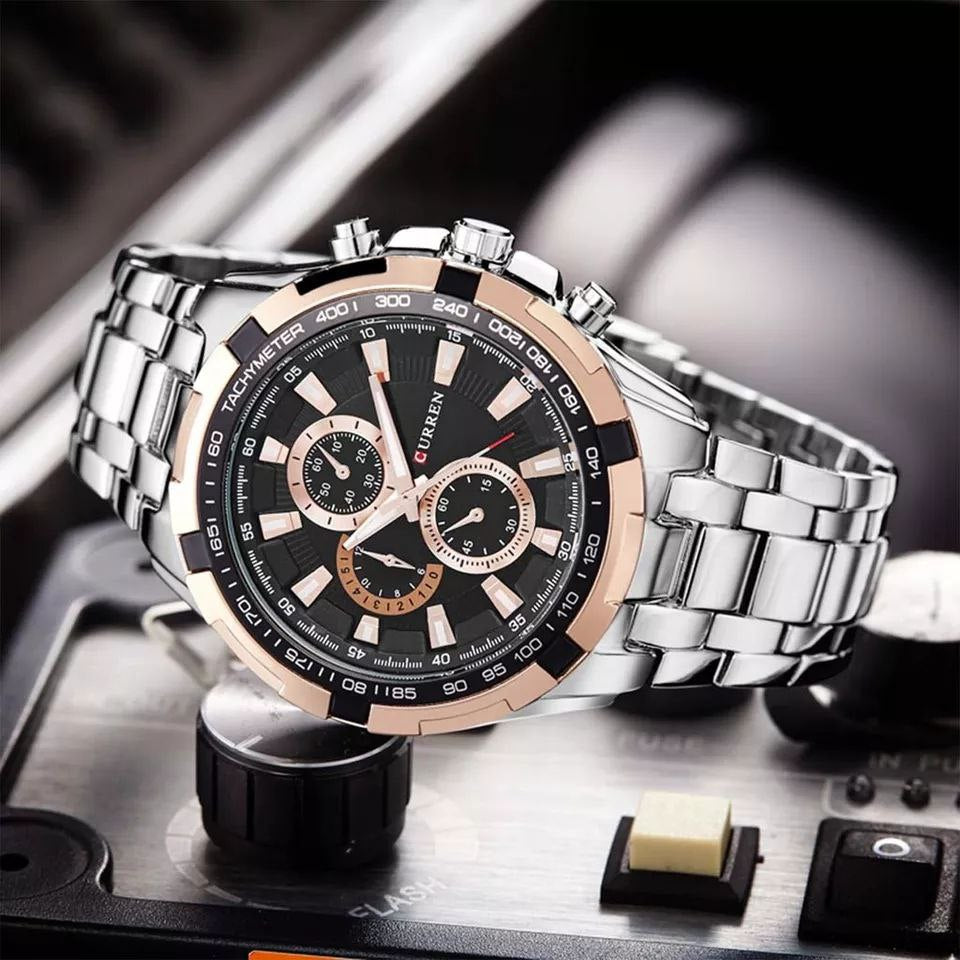 GENTS CURREN 8023 ##NOTE : NON-CHRONOGRAPH##