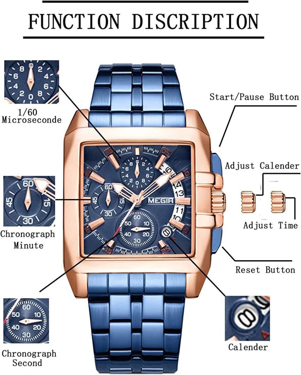 MEGIR MGE46 CHRONOGRAPH