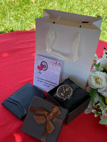 MEN VALENTINES SALE � MONEY CLIP WALLET LEATHER MEN WATCH BOX GIFT CARD GIFT BAG ENGRAVING SERVICES AND ENQUIRIES