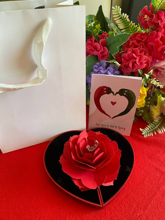 VALENTINE SALE RING HOLDER X CARD X BAG