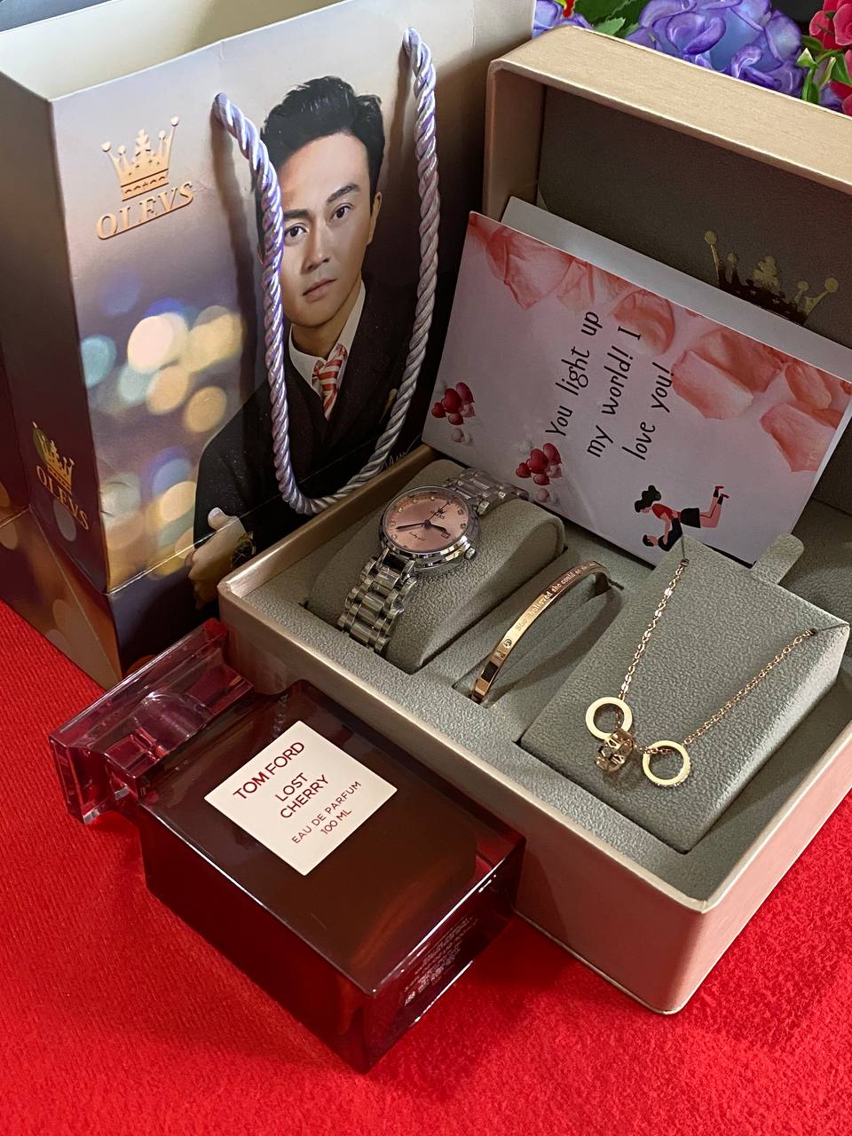 VALENTINES SALE OLEVS SET X PERFUME TESTER OLEVS SET (3 1) PERFUME TESTER GIFT CARD&BAG ENQUIRIES