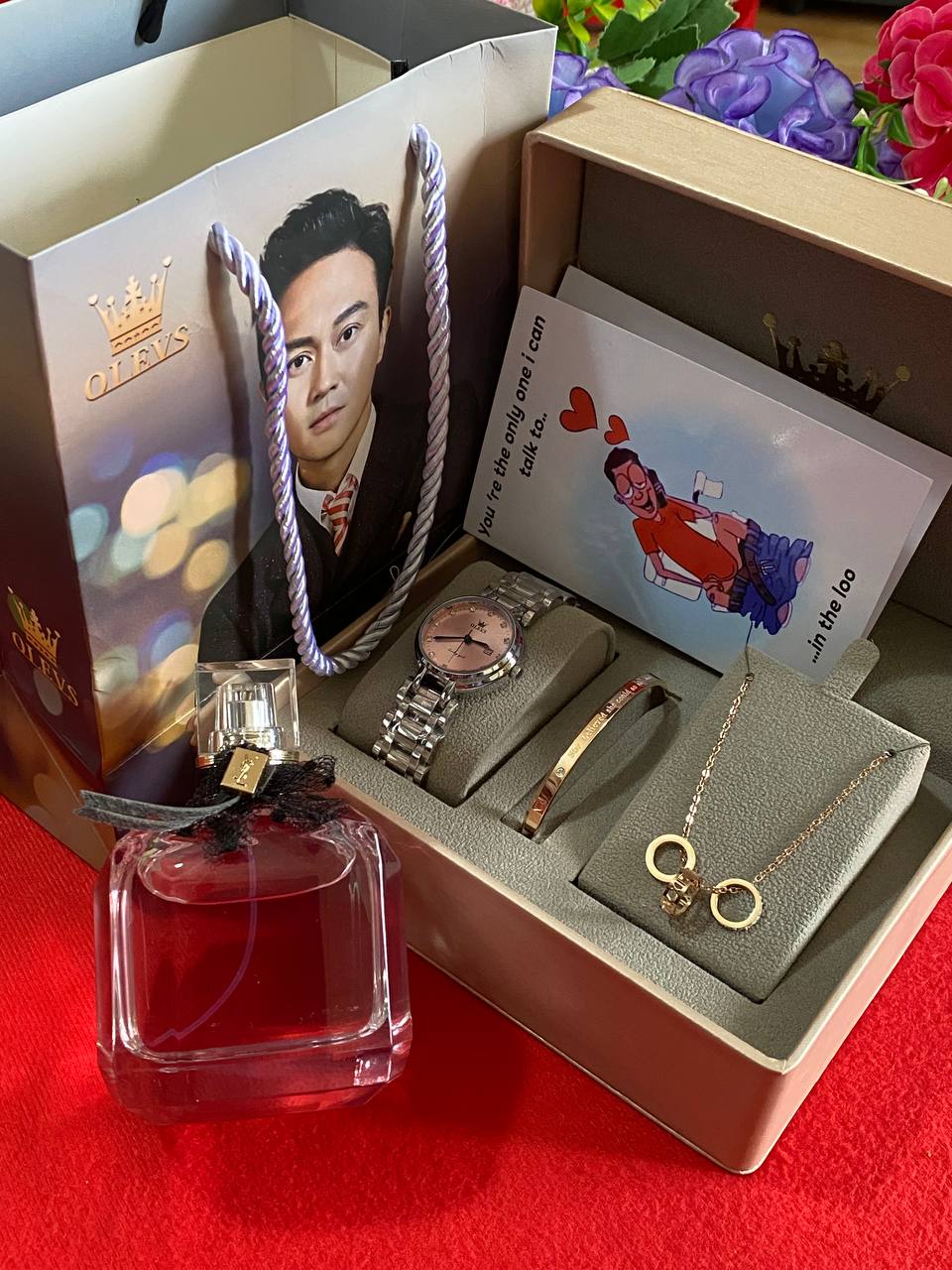 VALENTINES SALE OLEVS SET X PERFUME TESTER OLEVS SET (3 1) PERFUME TESTER GIFT CARD&BAG ENQUIRIES