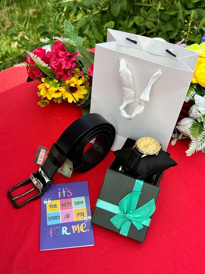 MEN VALENTINES SALE � DOUBLE SIDED BELT LEATHER MEN WATCH BOX GIFT CARD GIFT BAG ENGRAVING SERVICES AND ENQUIRIES