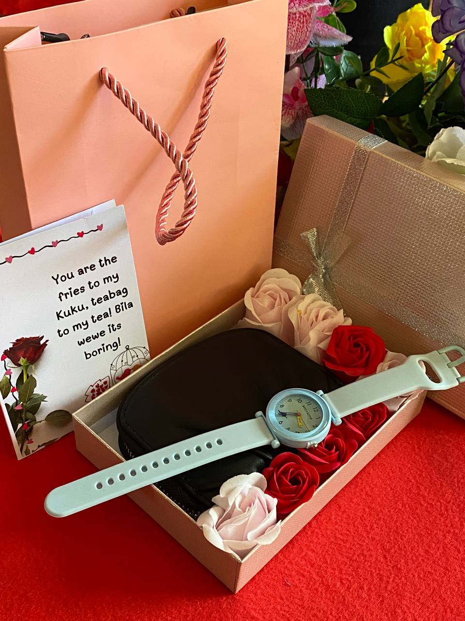 �VALENTINES SALE � WATCH LADIES WALLET/PURSE PRESERVED ROSES GIFT CARD X BOX X BAG ENQUIRIES