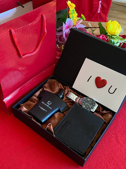 MEN VALENTINES SALE JESOU COLLECTION PERFUME WATCH WALLET CARD & BAG AND ENQUIRIES