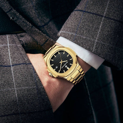 LIGE CHRONOGRAPH LEATHER LEATHER STRAP BATTERY POWERED CHRONOGRAPH MOVEMENT STAINLESS STEEL DATE DISPLAY COMES A LIGE BRANDED BOX ORDER AND ENQUIRIES