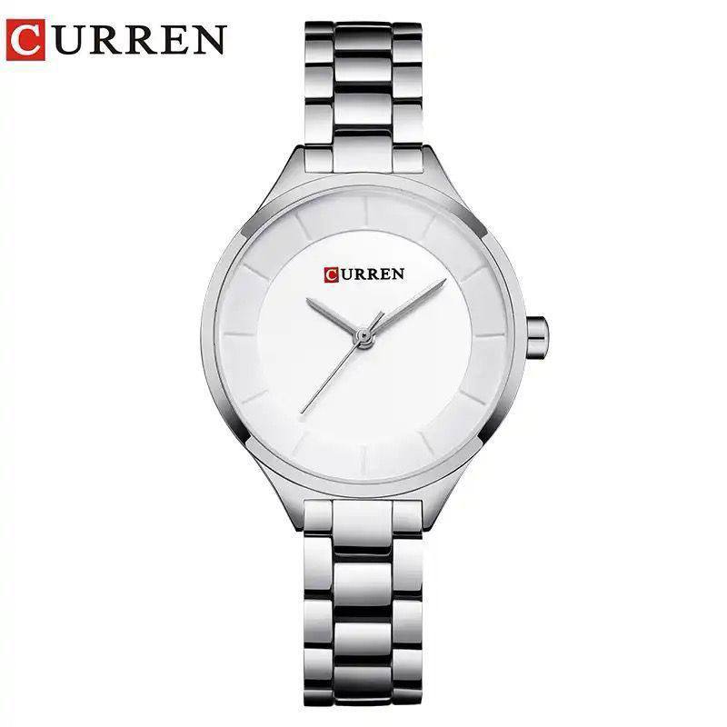 CURREN LADIES #9061 (MESH STRAP) WATER RESISTANT BATTERY POWERED STAINLESS STEEL ENGRAVING SERVICES CURREN BRANDED BOX ENQUIRIES