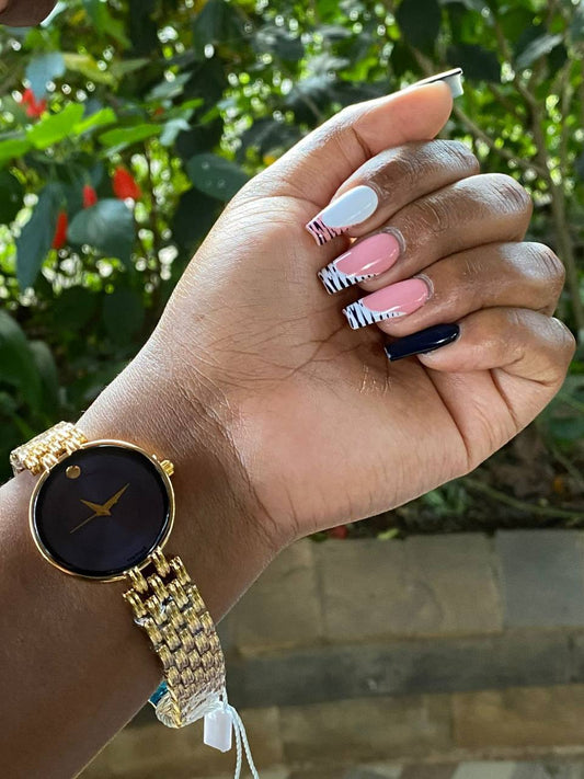 TIKTIME LADIES WATCH NON FADE BATTERY POWERED BUTTERFLY CLASP LOCK HIGH QUALITY FINISHING & ENQUIRIES