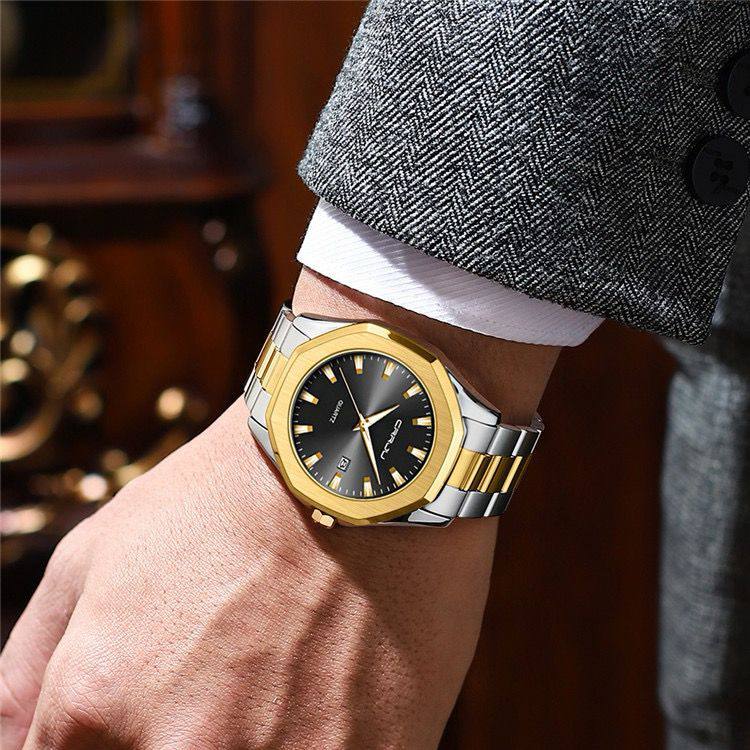 ARRIVALS CRRJU GENTS WATCH DATE DISPLAY WATER RESISTANT STAINLESS STEEL BATTERY POWERED ⃣3 COLOR OPTIONS ENGRAVING SERVICES ENQUIRIES