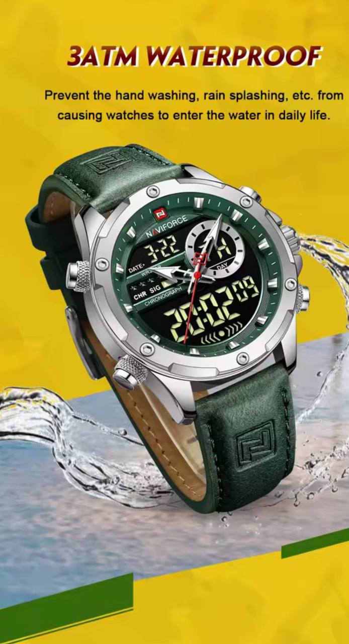 ARRIVALS CRRJU CHRONOGRAPH GENTS WATCH DATE DISPLAY WATER RESISTANT STAINLESS STEEL BATTERY POWERED ⃣2 COLOR OPTIONS ENGRAVING SERVICES ENQUIRIES