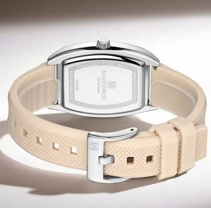 NAVIFORCE NF8051 5 COLOURS CHRONOGRAPH DATE DISPLAY WATERPROOF SILICON STRAP LUMINOUS HANDS ENGRAVING FROM & ENQUIRIES