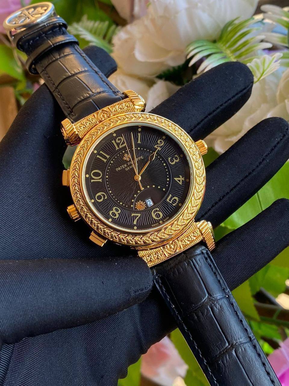 CRRJU LADIES WATCH MESH STRAP STAINLESS STEEL WATER RESISTANT BATTERY POWERED ENGRAVING