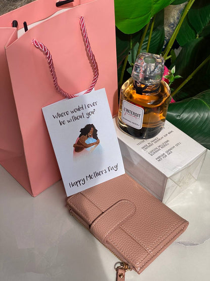 MOTHERS DAY GIFT PACK 🧧PERFUME TESTER 🧧WALLET/PURSE 🧧GIFT CARD GIFT BAG WE OFFER ENGRAVING SERVICES (A MESSAGE MUM ON ITEMS) ENQUIRIES