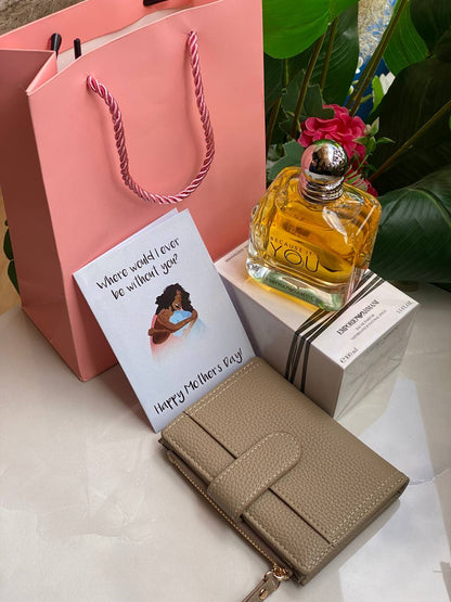 MOTHERS DAY GIFT PACK 🧧PERFUME TESTER 🧧WALLET/PURSE 🧧GIFT CARD GIFT BAG WE OFFER ENGRAVING SERVICES (A MESSAGE MUM ON ITEMS) ENQUIRIES