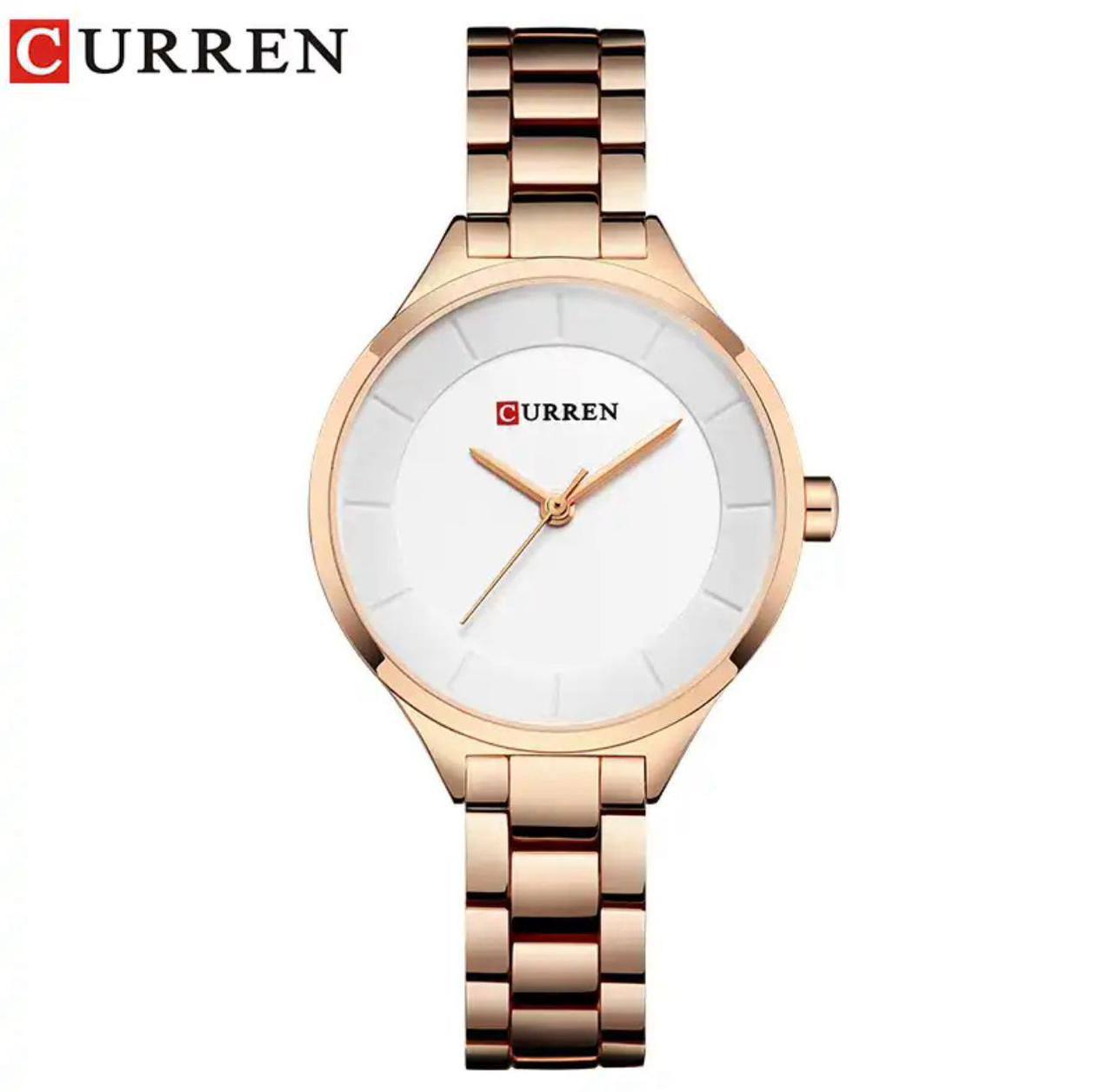 LADIES CURREN #9015 WATER RESISTANT BATTERY POWERED CURREN BRANDED BOX ENQUIRIES