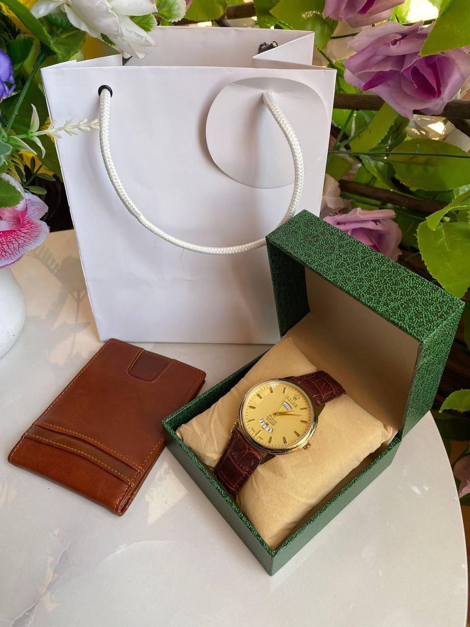 MEN GIFT SETS WATCH,EXECUTIVE BOX,LEATHER WALLET,GIFT BAG ENQUIRIES