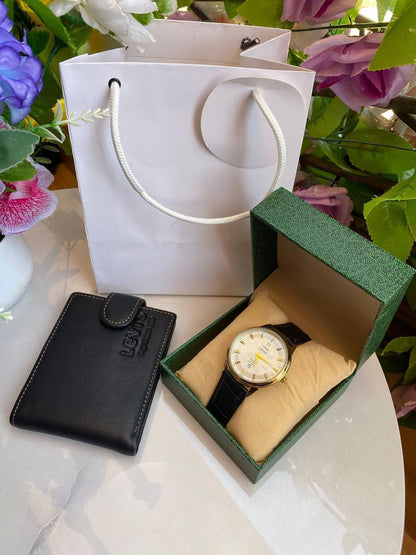 MEN GIFT SETS WATCH,EXECUTIVE BOX,LEATHER WALLET,GIFT BAG ENQUIRIES