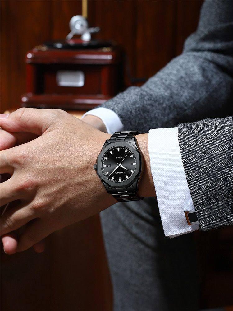 RESTOCK ALERT CRRJU GENTS WATCH DATE DISPLAY WATER RESISTANT STAINLESS STEEL BATTERY POWERED ⃣3 COLOR OPTIONS ENGRAVING SERVICES ENQUIRIES