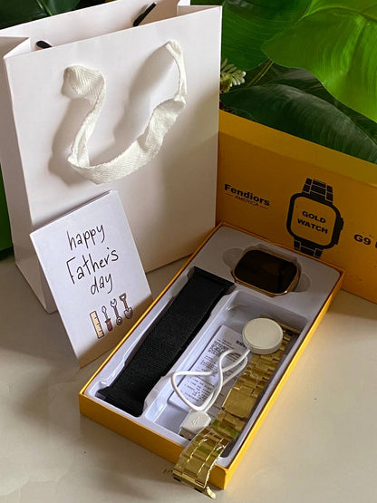 FATHERS DAY SMART WATCH GIFT FENDÍORS AMERICA: G9 ULTRA PRO - 3 INTERCHANGEABLE STRAPS CARD &BAG ENQUIRIES