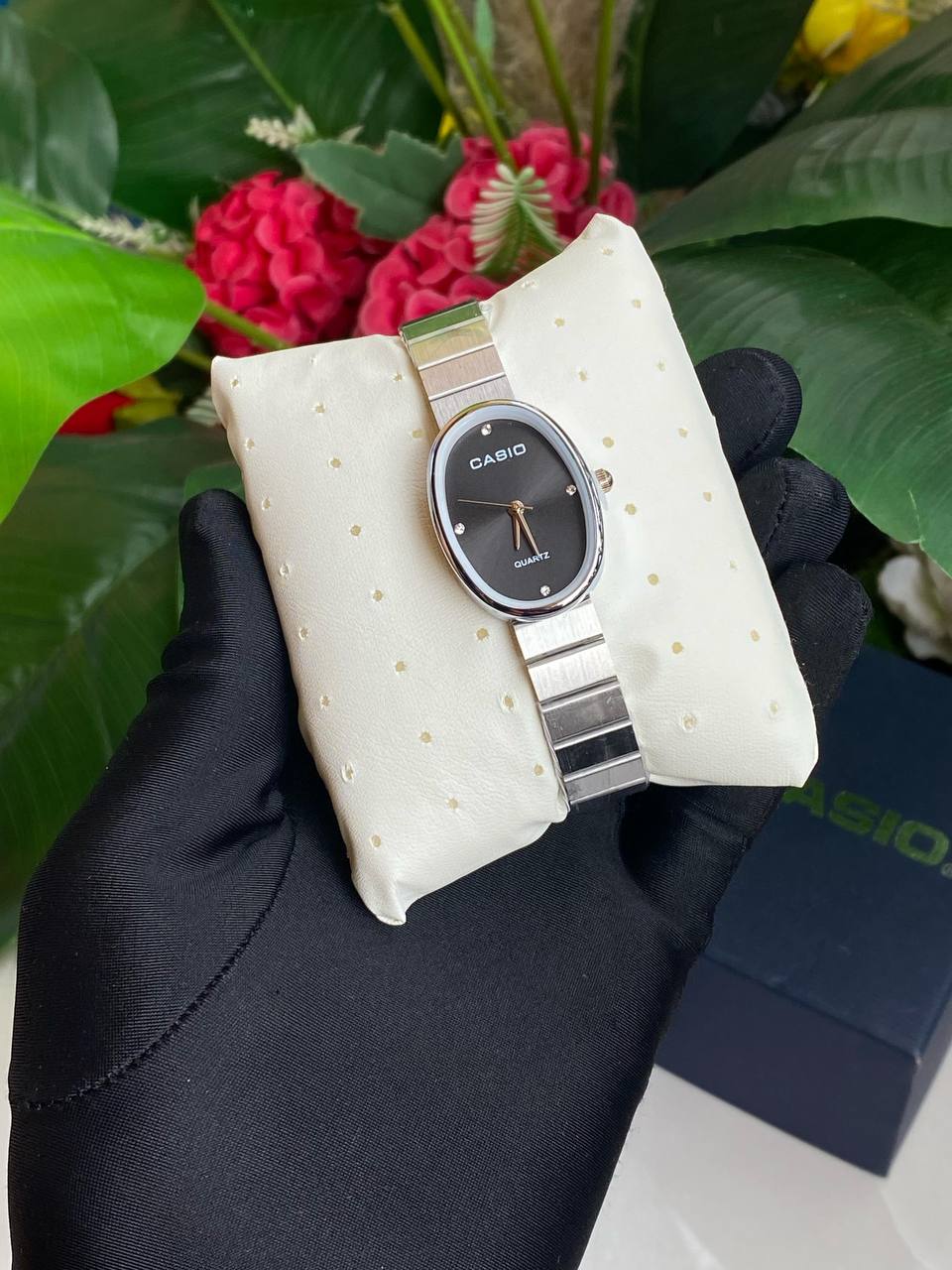 CRRJU 2123 LADIES WATCH 4 COLOURS STAINLESS STEEL WATER RESISTANT BATTERY POWERED ENGRAVING