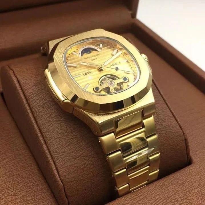 PATEK PHILIPE AUTOMATIC TOURBILLION CHRONOGRAPH